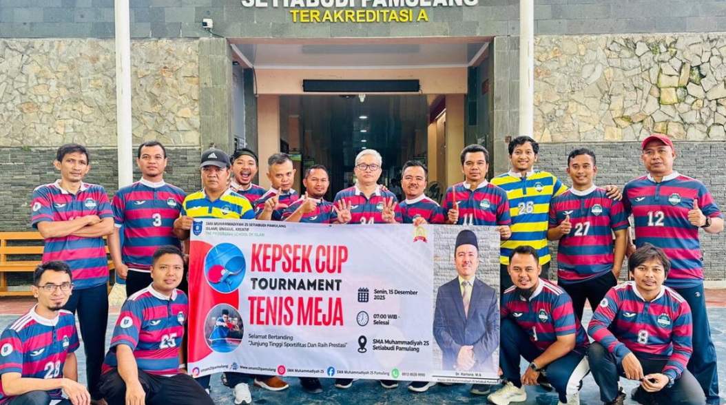 Kepala Sekolah Cup 25 Pererat Silaturahmi Guru dan Karyawan SMAM DUMA